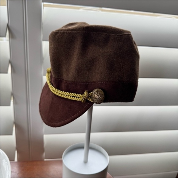 Elope Steamworks Steampunk Cadet Brown Hat Adult main image 8